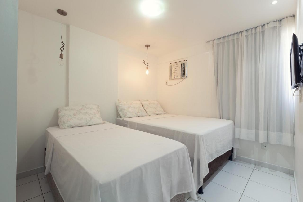 Ferienwohnung Flat Quarto E Sala C/ Vista Mar Espetacular Maceió Exterior foto
