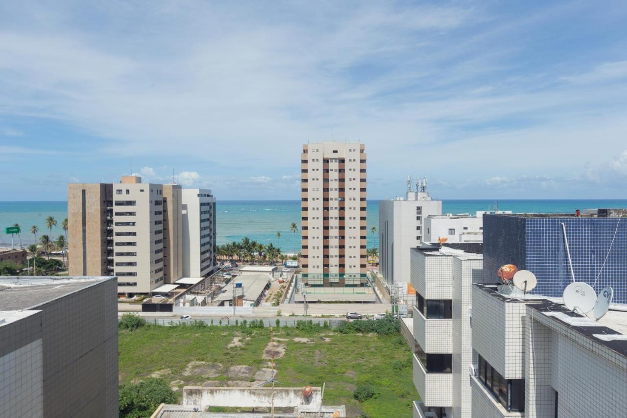 Ferienwohnung Flat Quarto E Sala C/ Vista Mar Espetacular Maceió Exterior foto