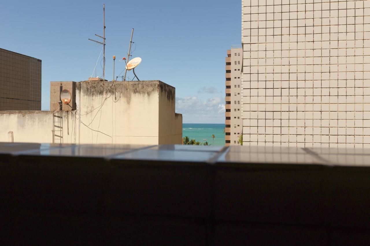 Ferienwohnung Flat Quarto E Sala C/ Vista Mar Espetacular Maceió Exterior foto