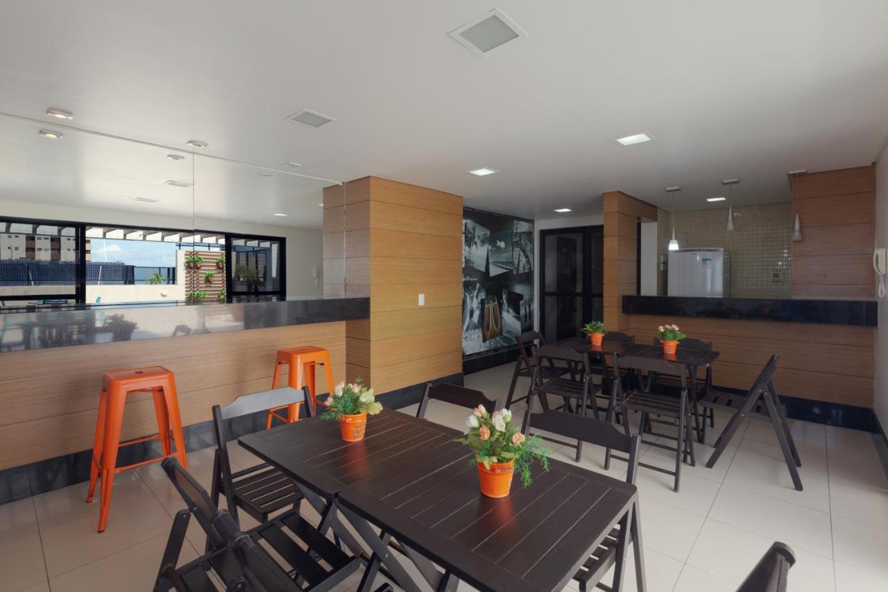 Ferienwohnung Flat Quarto E Sala C/ Vista Mar Espetacular Maceió Exterior foto