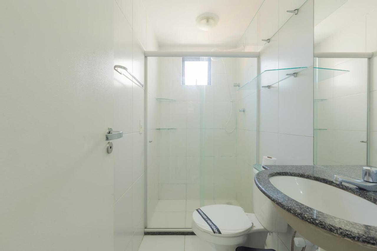 Ferienwohnung Flat Quarto E Sala C/ Vista Mar Espetacular Maceió Exterior foto